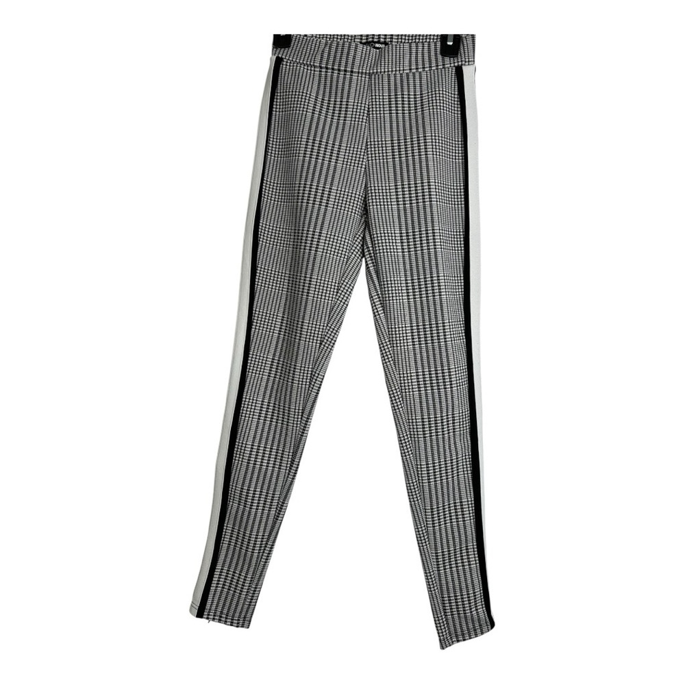 Fashion Nova Women's Plaid Jegging Pants Size Small High Waist Academia office - Picture 2 of 8